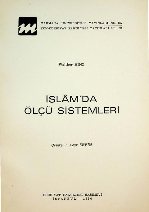 İslam'da Ölçü Sistemleri