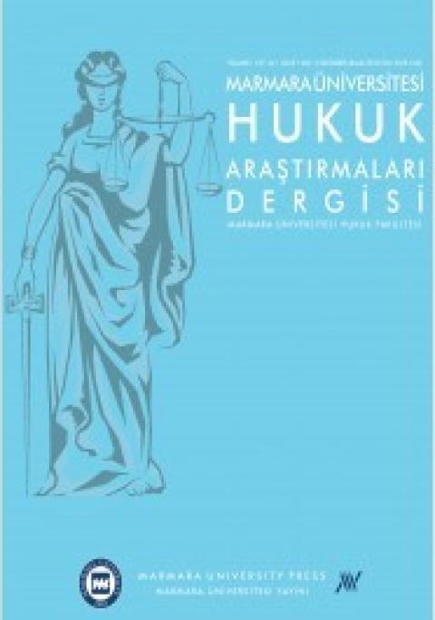 Marmara University Journal of Legal Studies